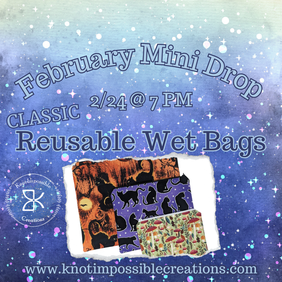 Reusable Wet Bags - Classic