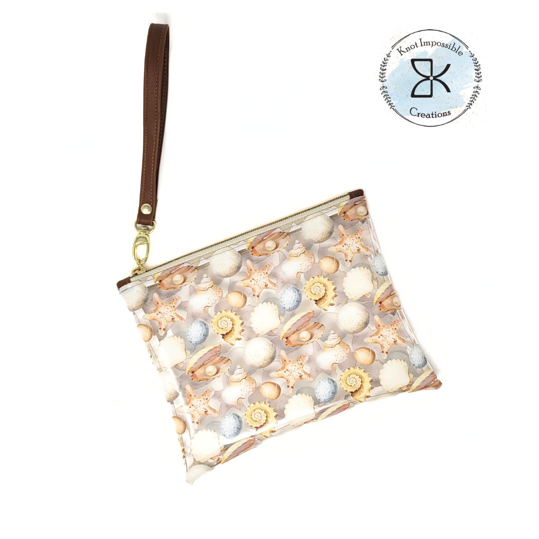 Starlight Clear Wristlet