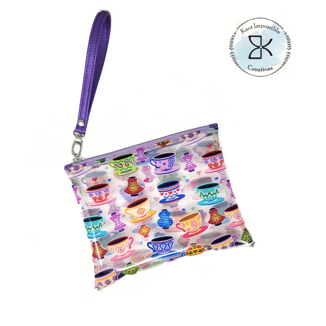 Starlight Clear Wristlet