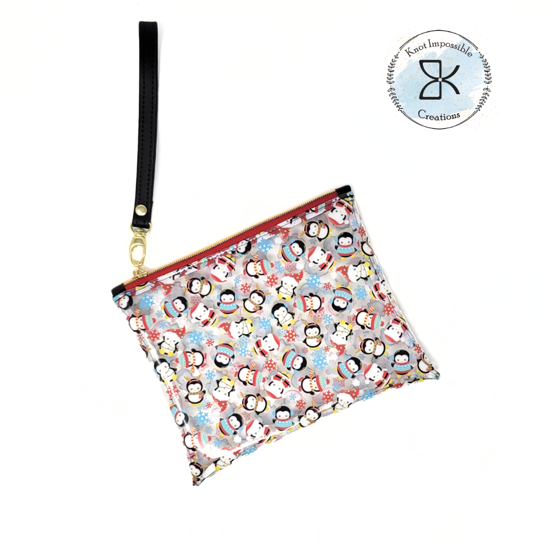 Starlight Clear Wristlet