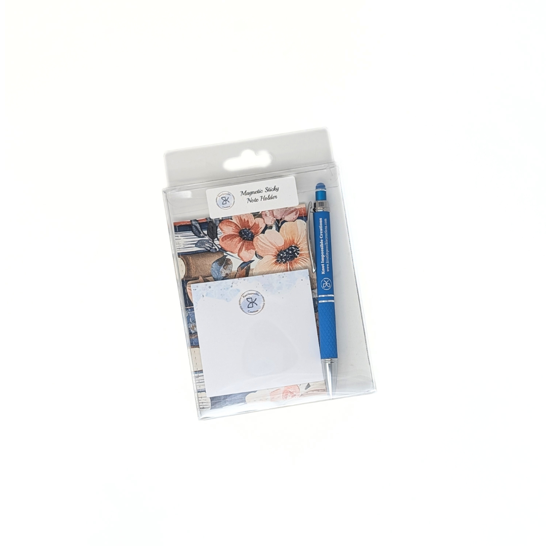 Magnetic Sticky Note Holder Set