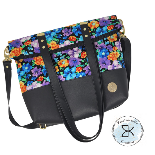 Twofer Tote - Electric Floral